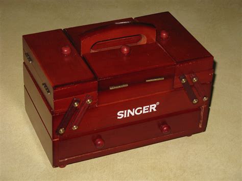 singer sewing box metal|singer sewing boxes wooden.